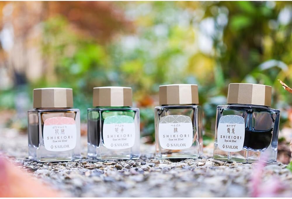 Sailor SHIKIORI Fountain Pen Bottled Ink 20ml Dye-Based Collection