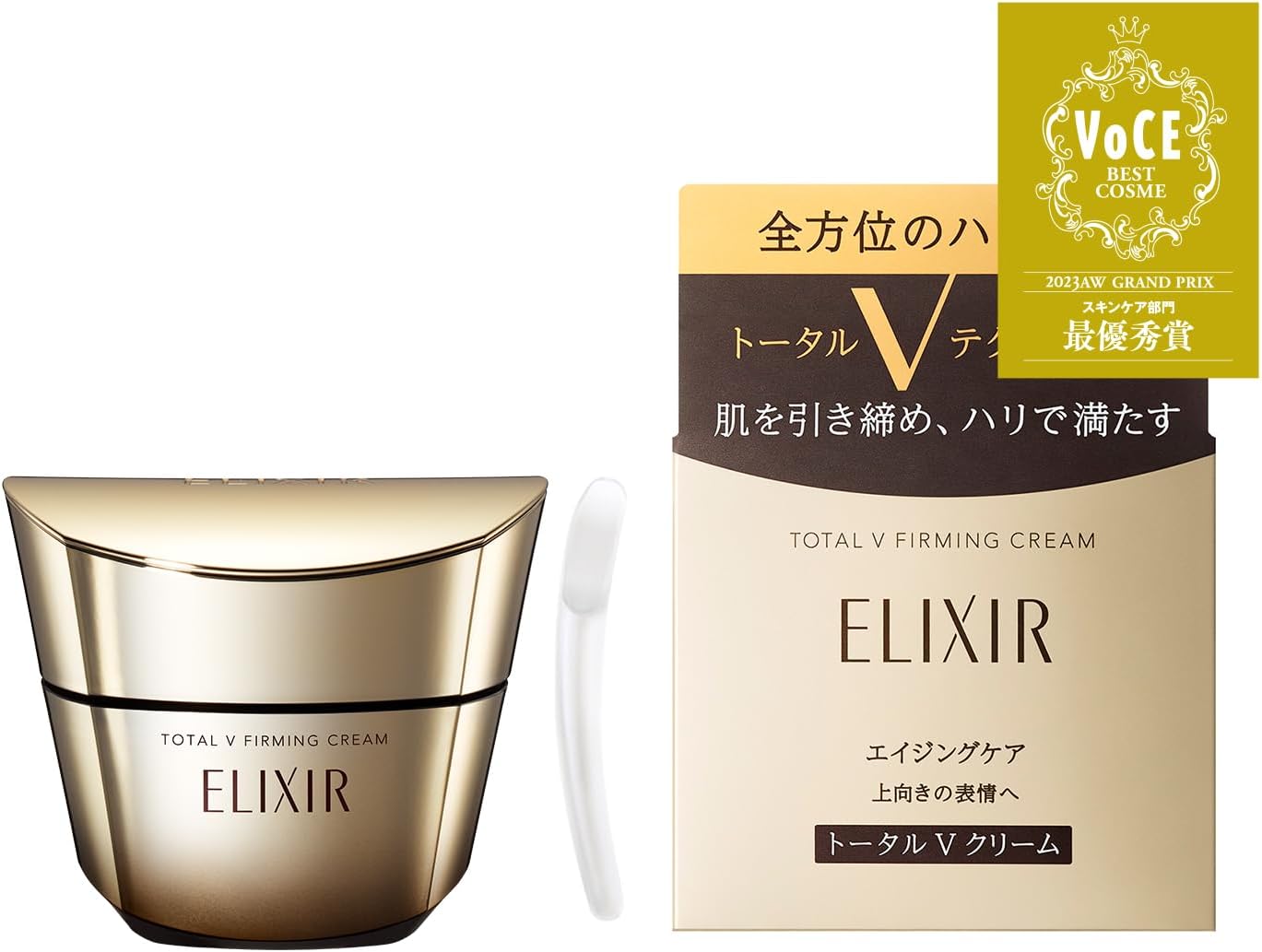 ELIXIR Total V Firming Cream by Shiseido for Aging Care (160g)