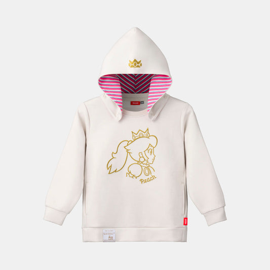 Nintendo Super Mario Kids Peach Hoodie 130 NSJ_8_AEADZ