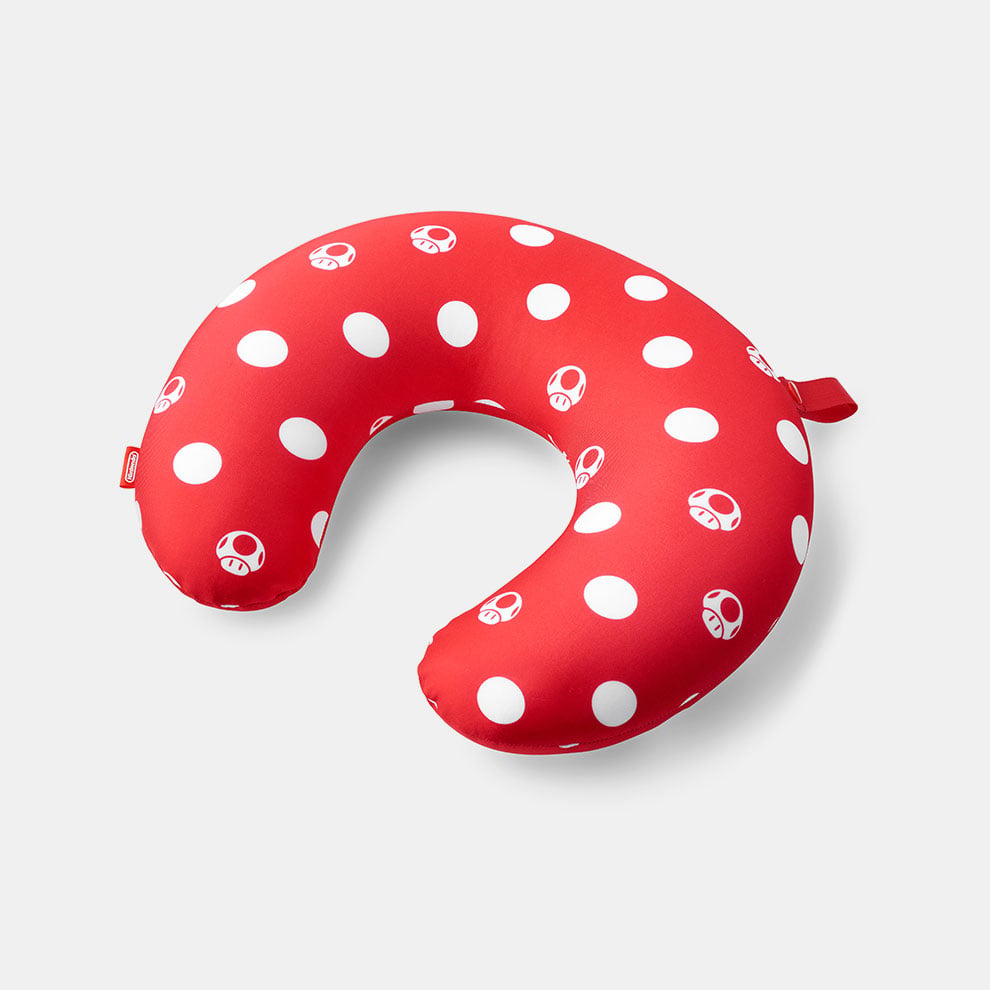 Super Mario Super Mushroom 2-Way Neck Pillow MNS_8_AMAAD