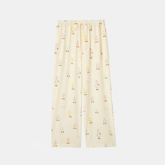 Gelato Pique Super Mario Women's Toad Yoshi Pants CRM NSJ_8_BHAML