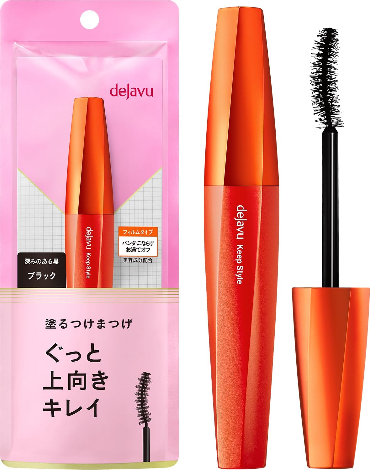 dejavu  Eyelashes Upward 1 Black Mascara