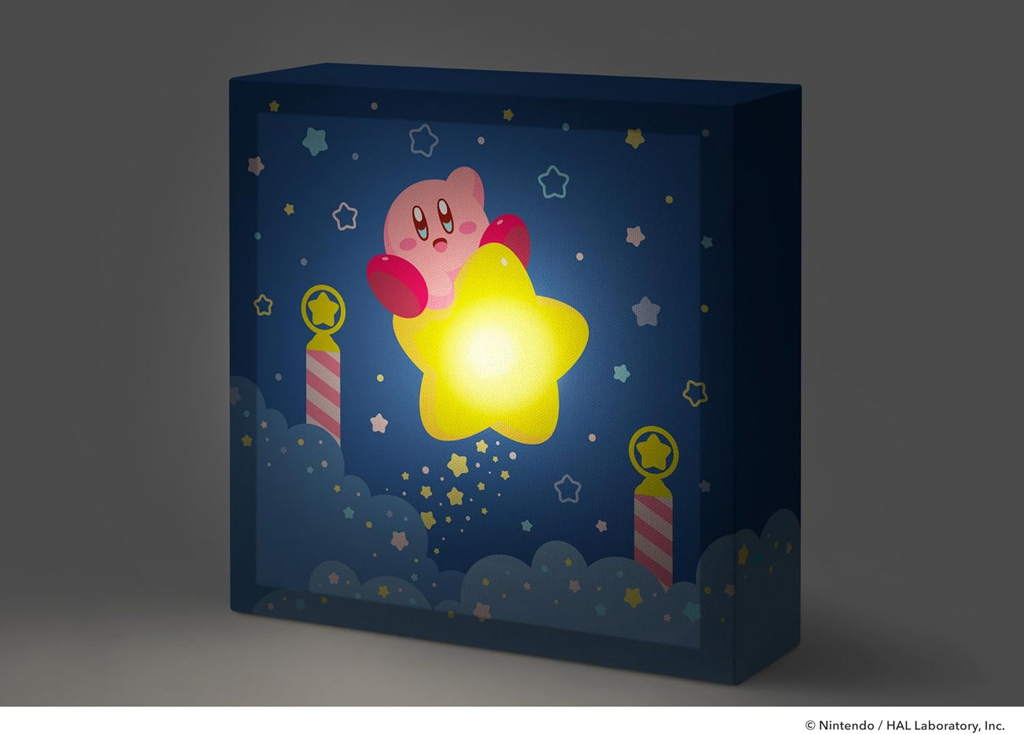 Kirby's Dream Land LED Light Canvas Art x Gift Box