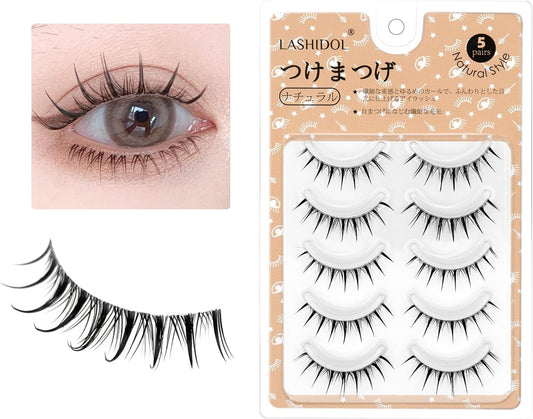 LASHIDOL Natural Eyelashes (manga lash no.03)