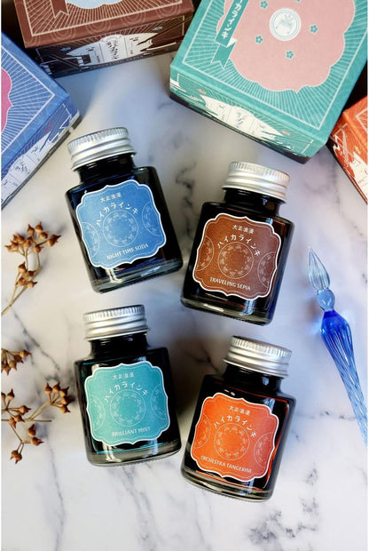 Teranishi Chemical Industries Guitar Taisho Romance Fountain Pen Ink 40ml