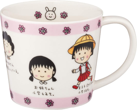 Chibi Maruko-chan Family Face Mug 270ml 127123