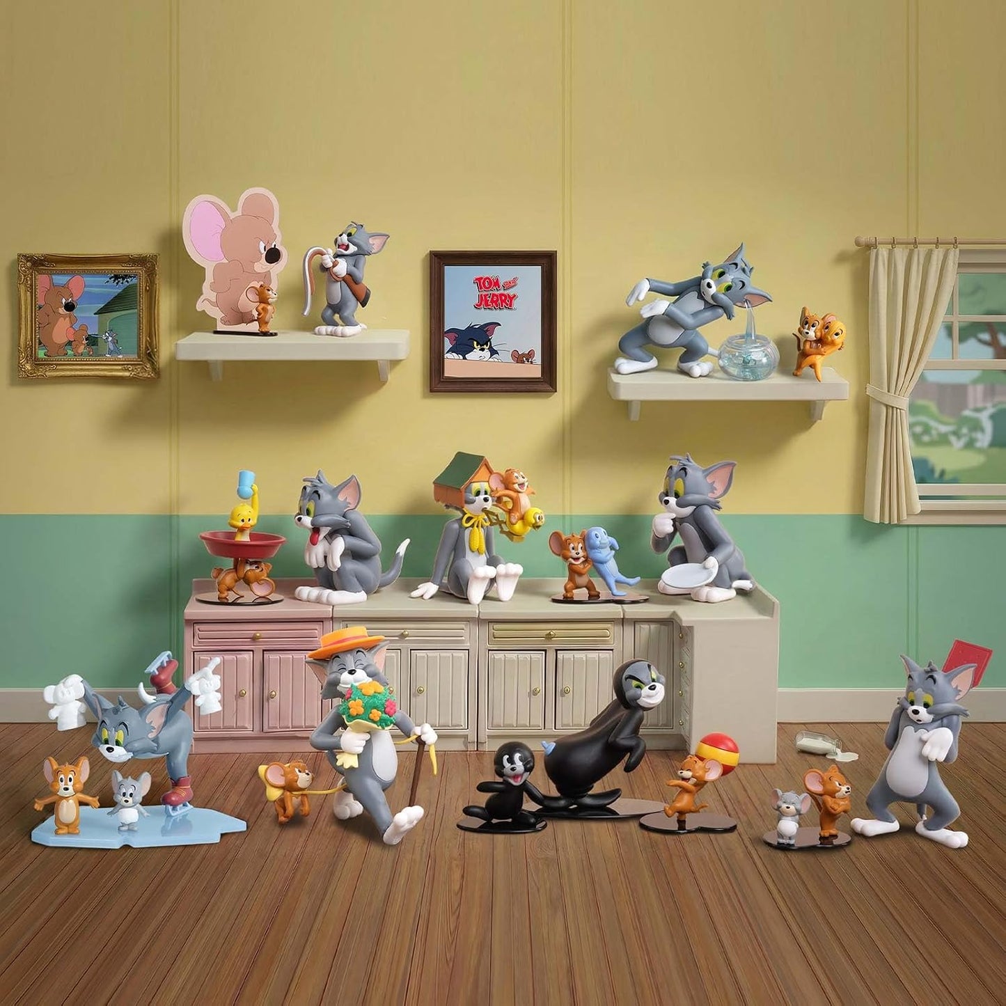 52TOYS Tom and Jerry Co-op Chaos Blind Box PVC Figure