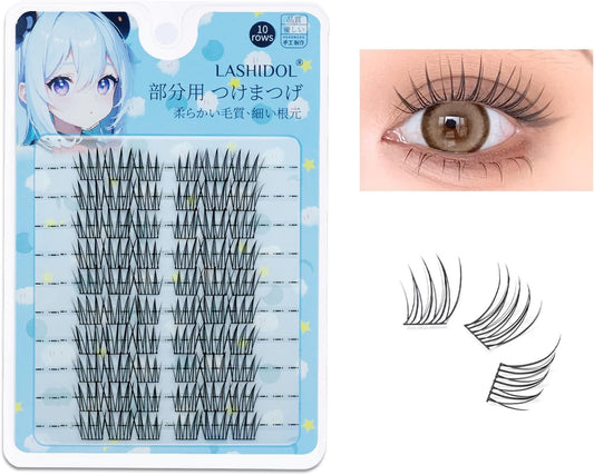 LASHIDOL Natural Eyelashes (10rows-GirlGroup)