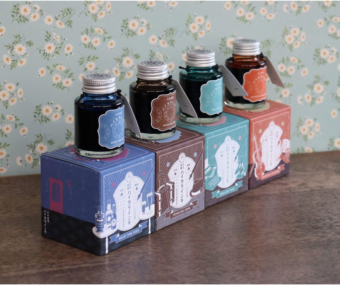 Teranishi Chemical Industries Guitar Taisho Romance Fountain Pen Ink 40ml