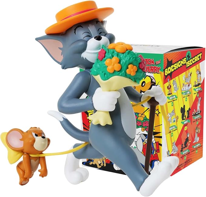52TOYS Tom and Jerry Co-op Chaos Blind Box PVC Figure