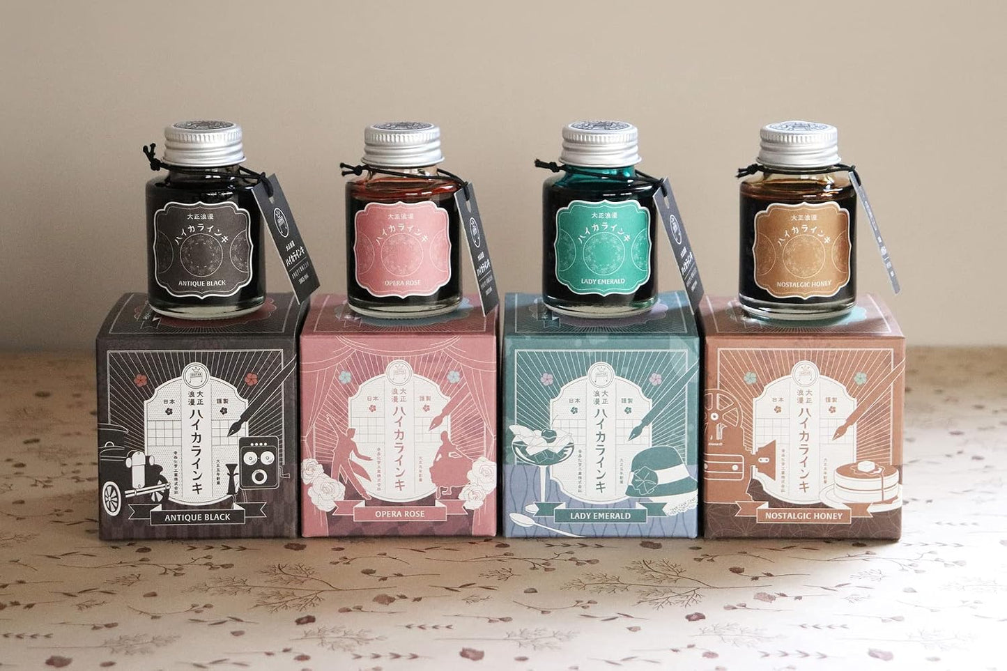 Teranishi Chemical Industries Guitar Taisho Romance Fountain Pen Ink 40ml