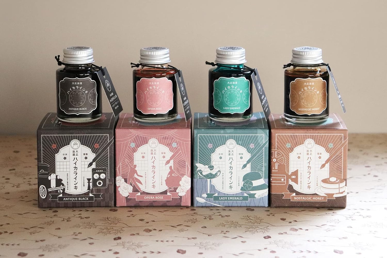 Teranishi Chemical Industries Guitar Taisho Romance Fountain Pen Ink 40ml