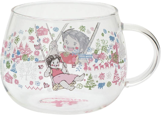 Sango Toki Heidi Heat Resistant Glass Mug 14.2 fl oz 7003-01