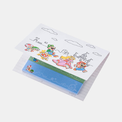 Nintendo Super Mario Family Life Sticky Note Set NSJ_8_ACABP