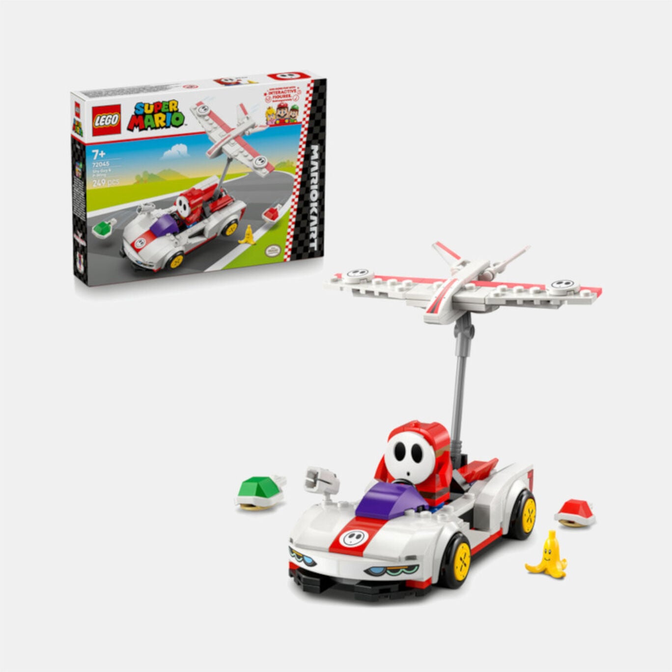 LEGO Super Mario Mario Kart Shy Guy P-Wing Set