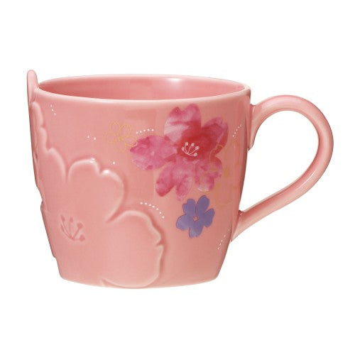 SAKURA 2024 Mug Flower Emboss 355ml- Starbucks Japan