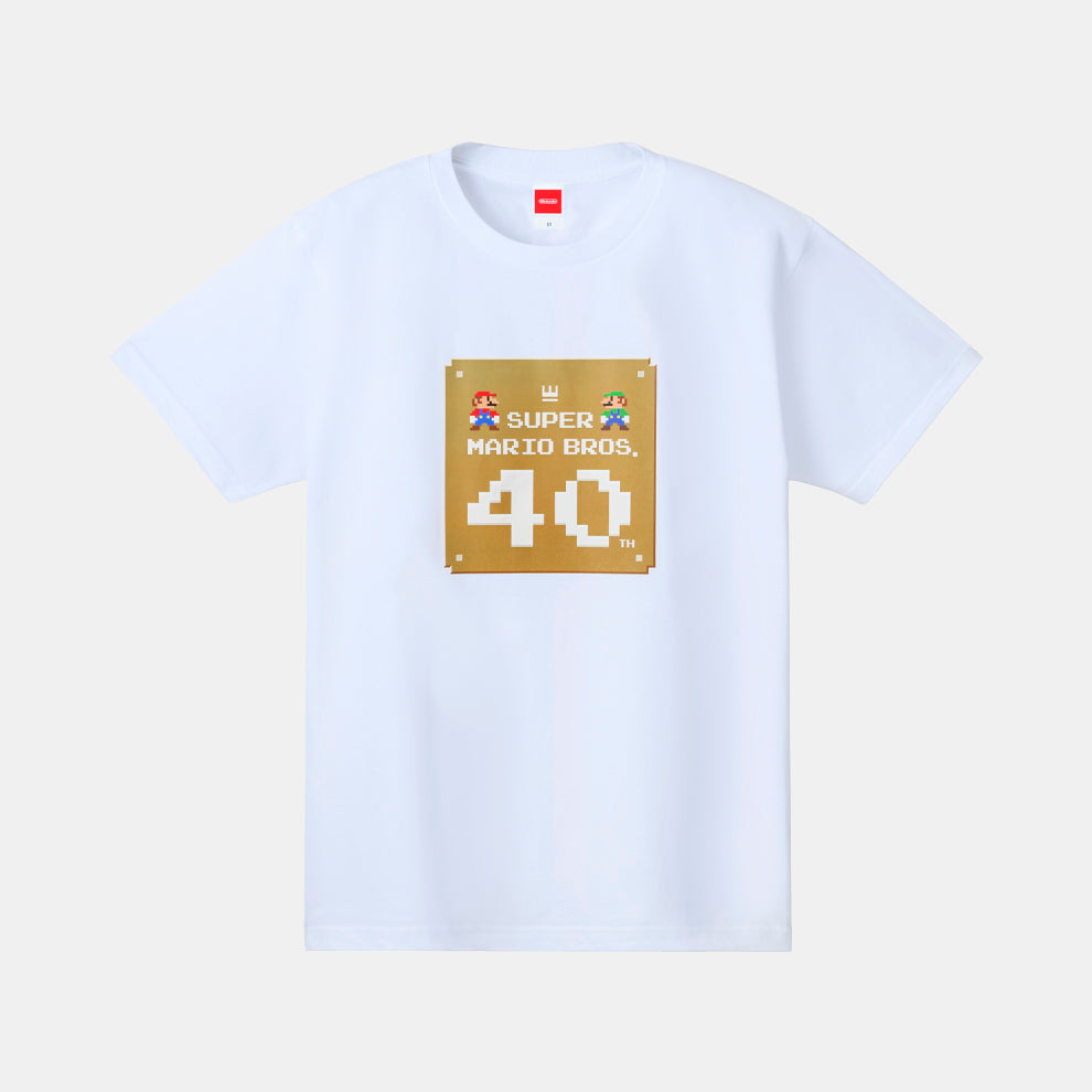 Nintendo Super Mario Bros 40th Graphic T-Shirt