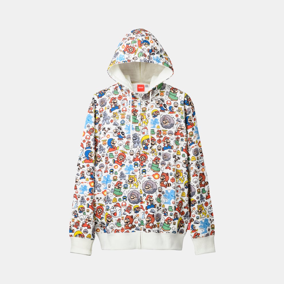 Nintendo Super Mario Power-Up Hoodie VM_NSJ_8_ADABQ