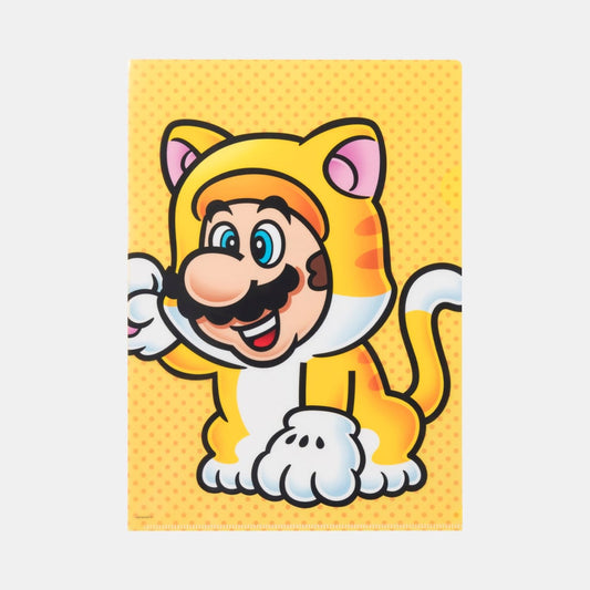 Nintendo Super Mario Power-Up E Clear File Folder NSJ_8_ADAAE