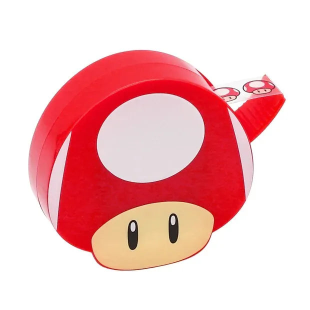 Super Nintendo World™ Super Mushroom/1UP Mushroom Masking tape (2 pieces) & tape cutter set - Universal Studios Japan