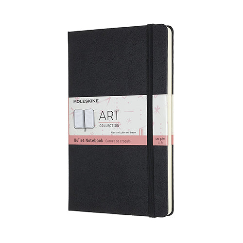 Moleskine Art Collection Bullet Notebook Large Black