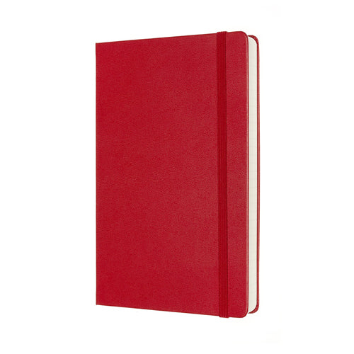 Moleskine Classic Expanded Hardcover Notebook Ruled Large Red