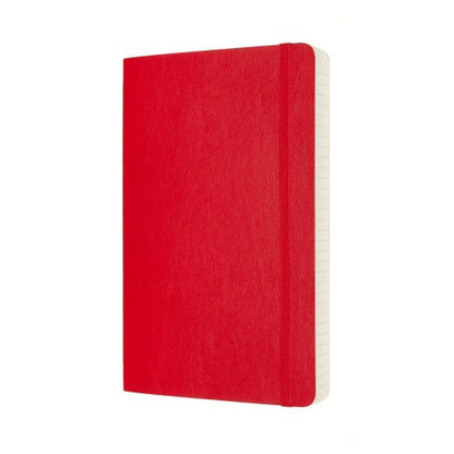 Moleskine Classic Expanded Notebook Soft Cover Large Ruled Red