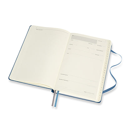 Moleskine Passion Journal Book Hardcover Large Steel Blue