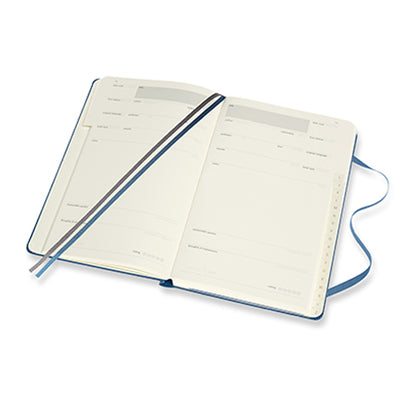 Moleskine Passion Journal Book Hardcover Large Steel Blue
