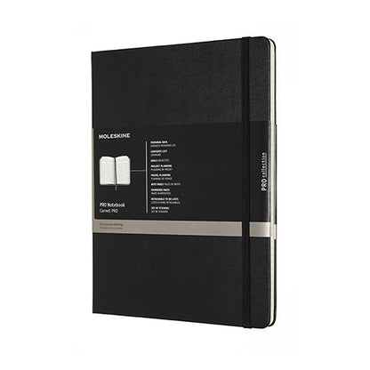 Moleskine Pro Collection Professional Notebook Hardcover XL Black