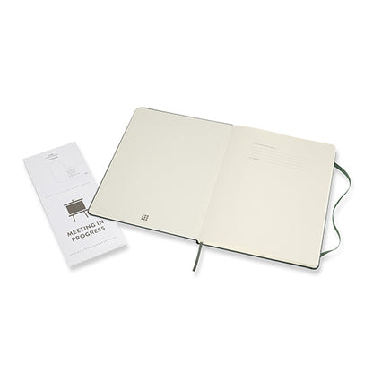 Moleskine Pro Collection Hard Cover Notebook XL Forest Green