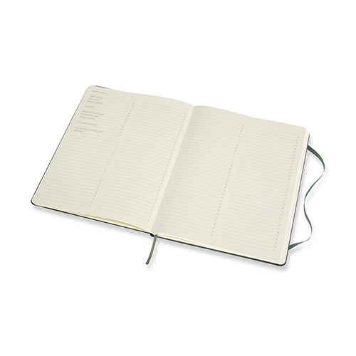 Moleskine Pro Collection Hard Cover Notebook XL Forest Green