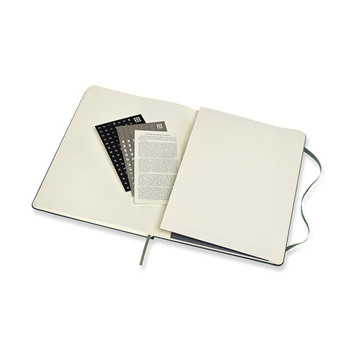 Moleskine Pro Collection Hard Cover Notebook XL Forest Green