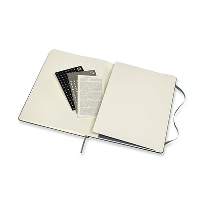Moleskine Pro Collection Hard Cover Notebook XL Forest Green
