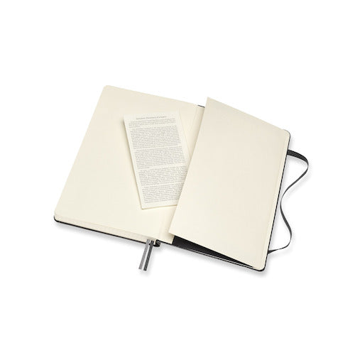 Moleskine Classic Expanded Hardcover Squared Notebook Large Black