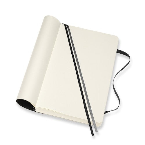 Moleskine Classic Expanded Notebook Softcover Large Plain Black