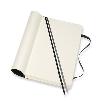 Moleskine Classic Expanded Notebook Softcover Large Plain Black