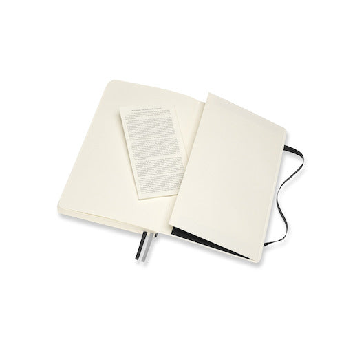 Moleskine Classic Expanded Notebook Softcover Large Plain Black
