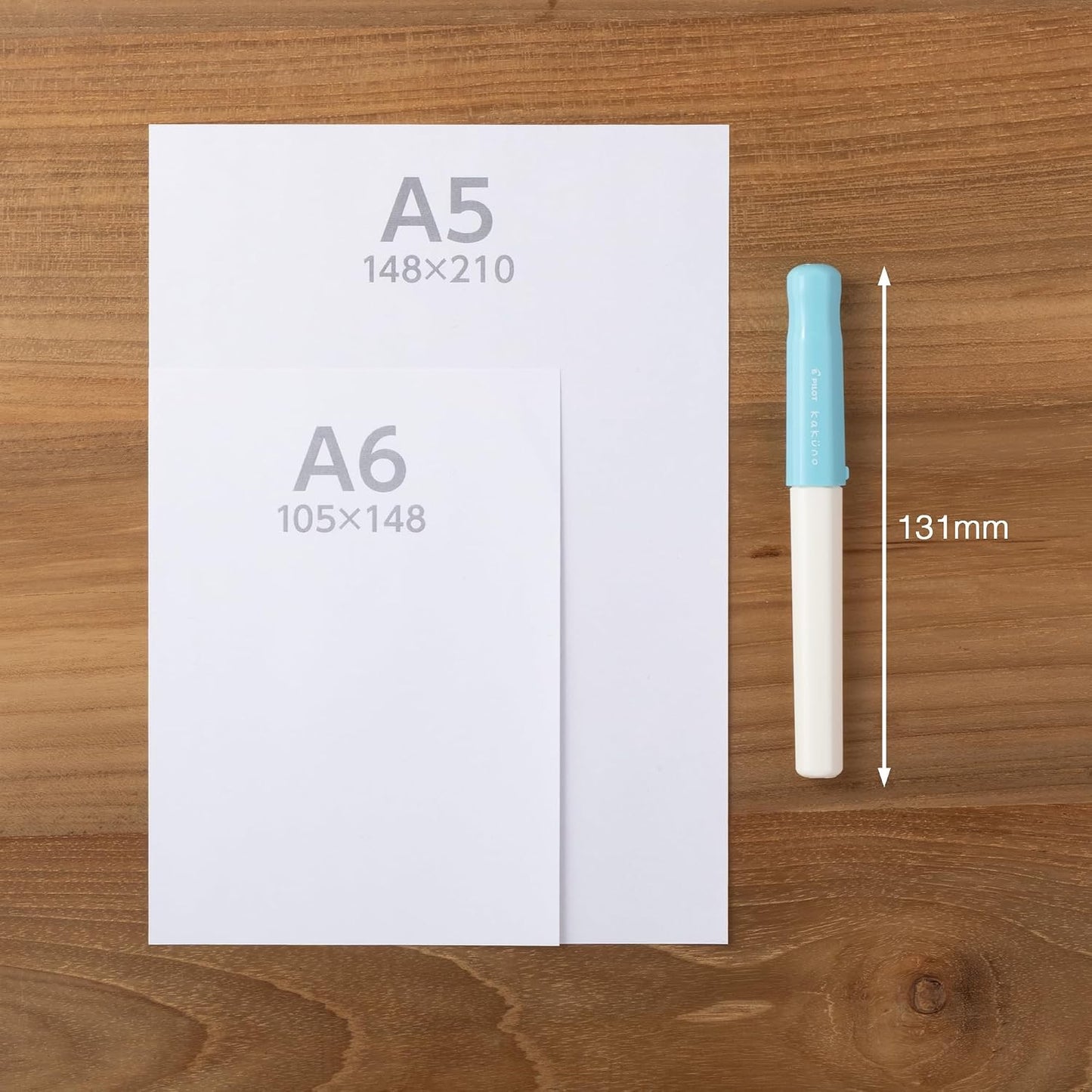 Pilot Kakuno Fountain Pen Transparent Body Refillable Writing Instrument