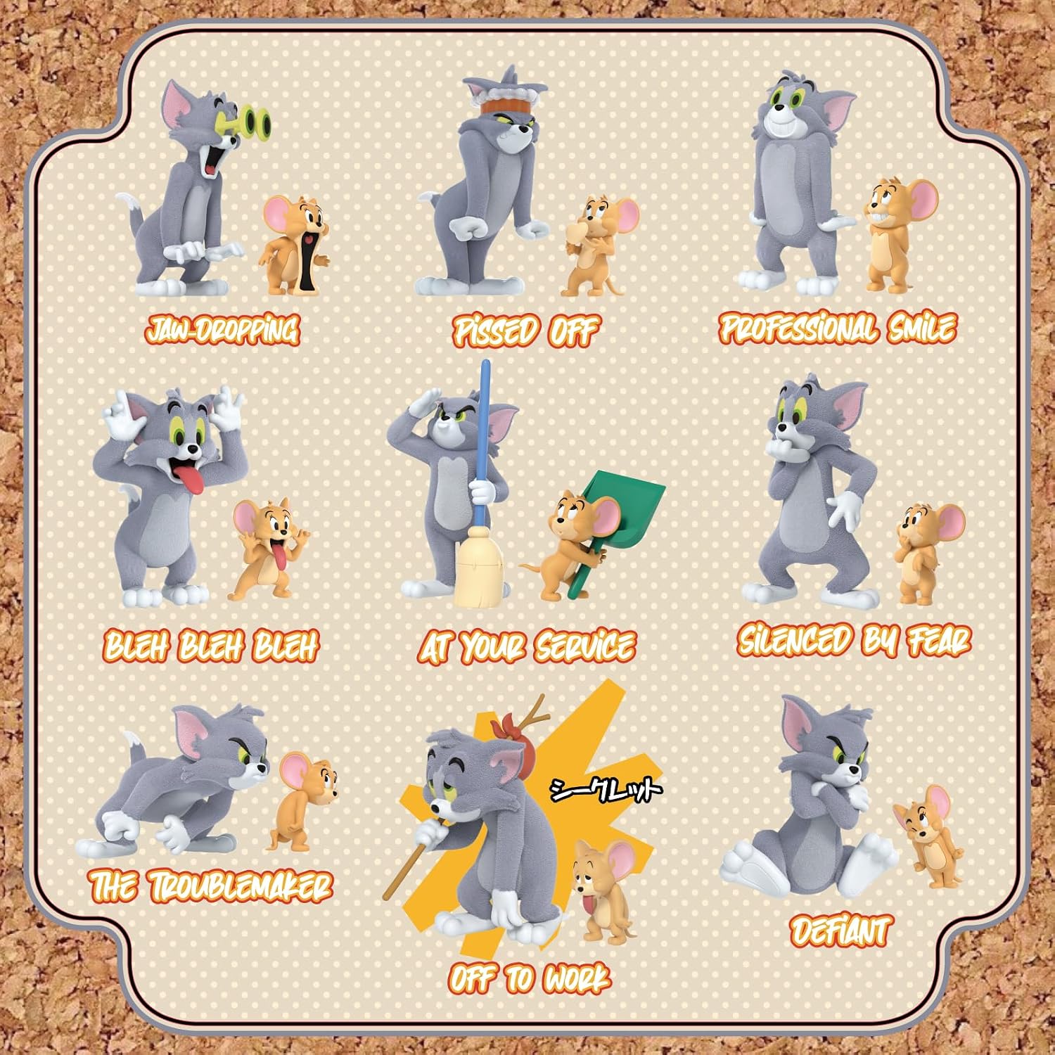 52TOYS Tom and Jerry States of Mind Blind Box Figure