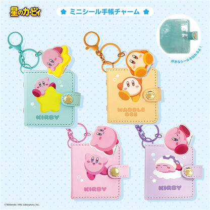 Kirby Mini Sticker Notebook Charm Sleep