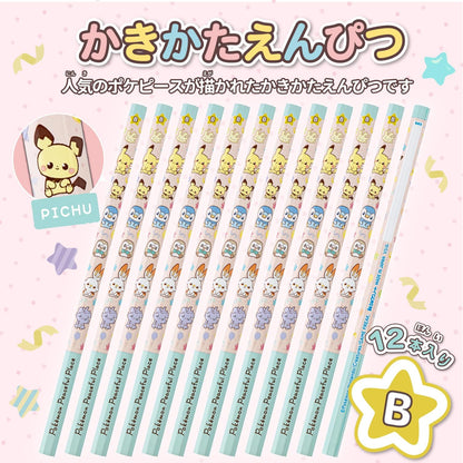 Showa Note Pokémon Poke Peace Hexagonal Writing Pencils