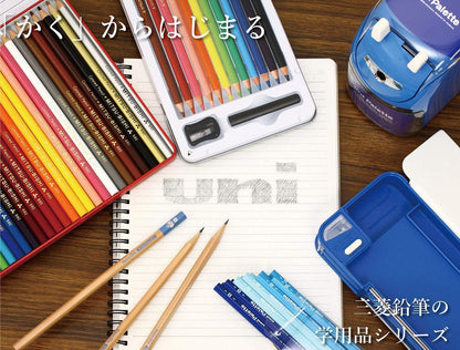 Mitsubishi Pencil Uni Palette Graphite Pencils 12-Pack Hexagonal Barrel