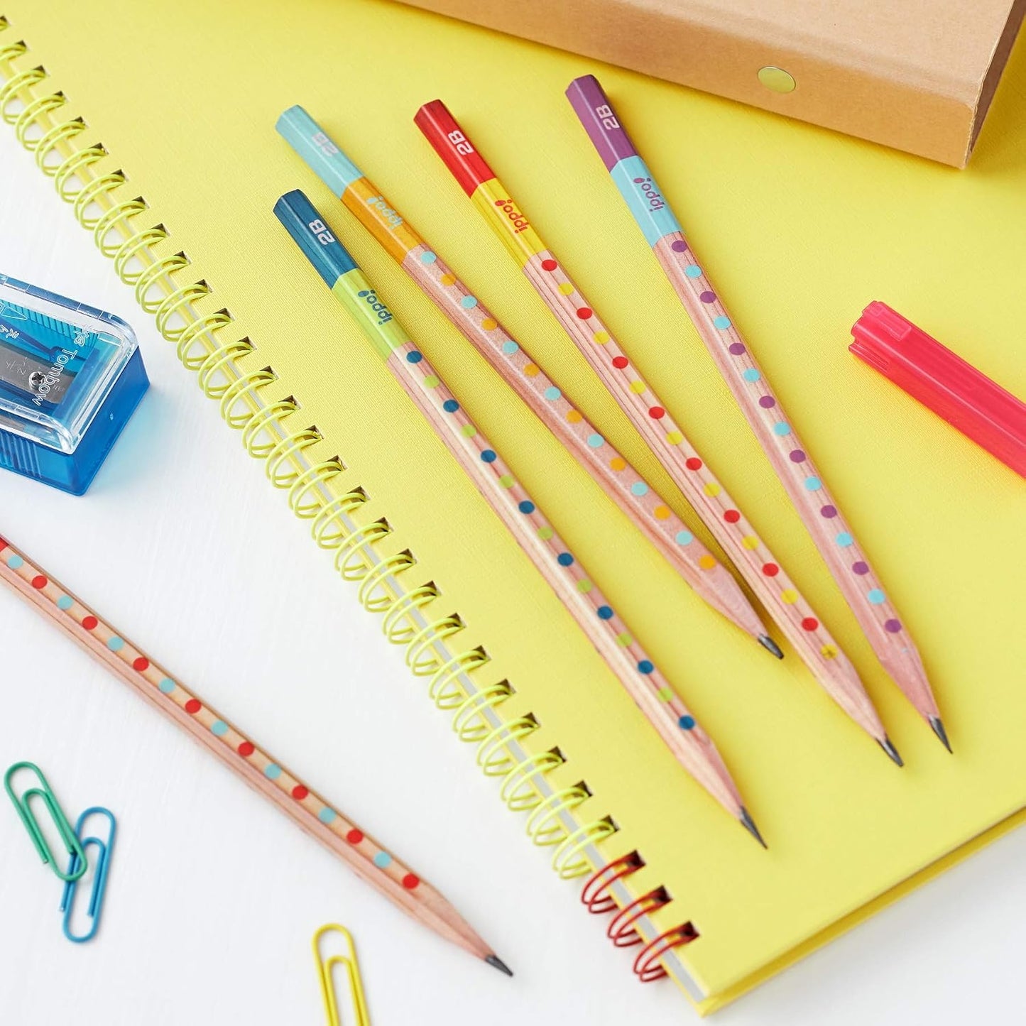 Tombow Triangle 2B Writing Pencil Anti-Slip Grip Triangular Shaft