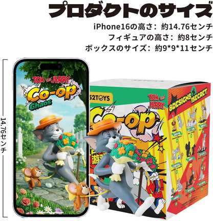 52TOYS Tom and Jerry Co-op Chaos Blind Box PVC Figure