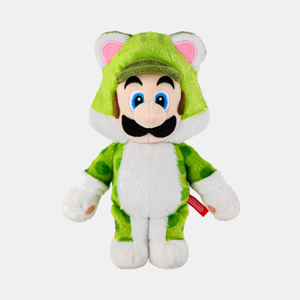 Nintendo Super Mario Cat Luigi Mascot Plush