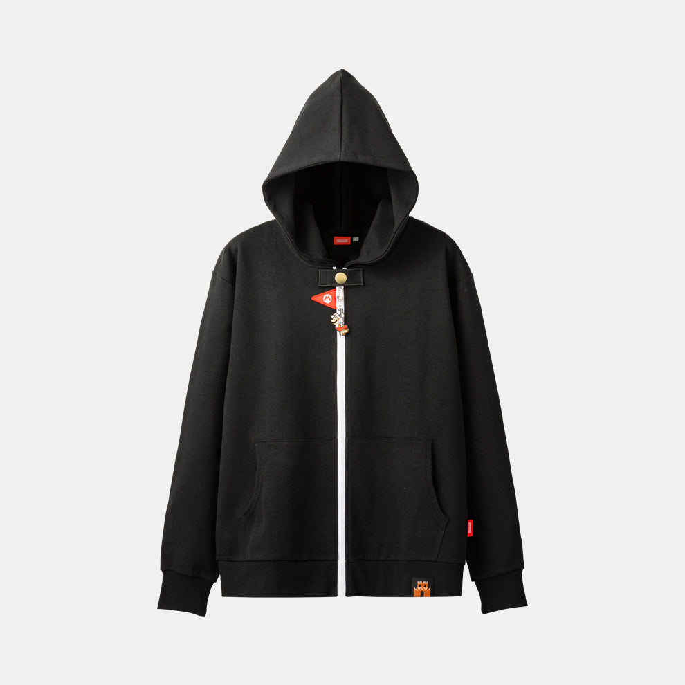 Nintendo Super Mario Black Graphic Pullover Hoodie