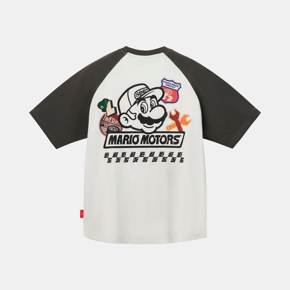Nintendo Super Mario Mario Kart World Raglan T-Shirt