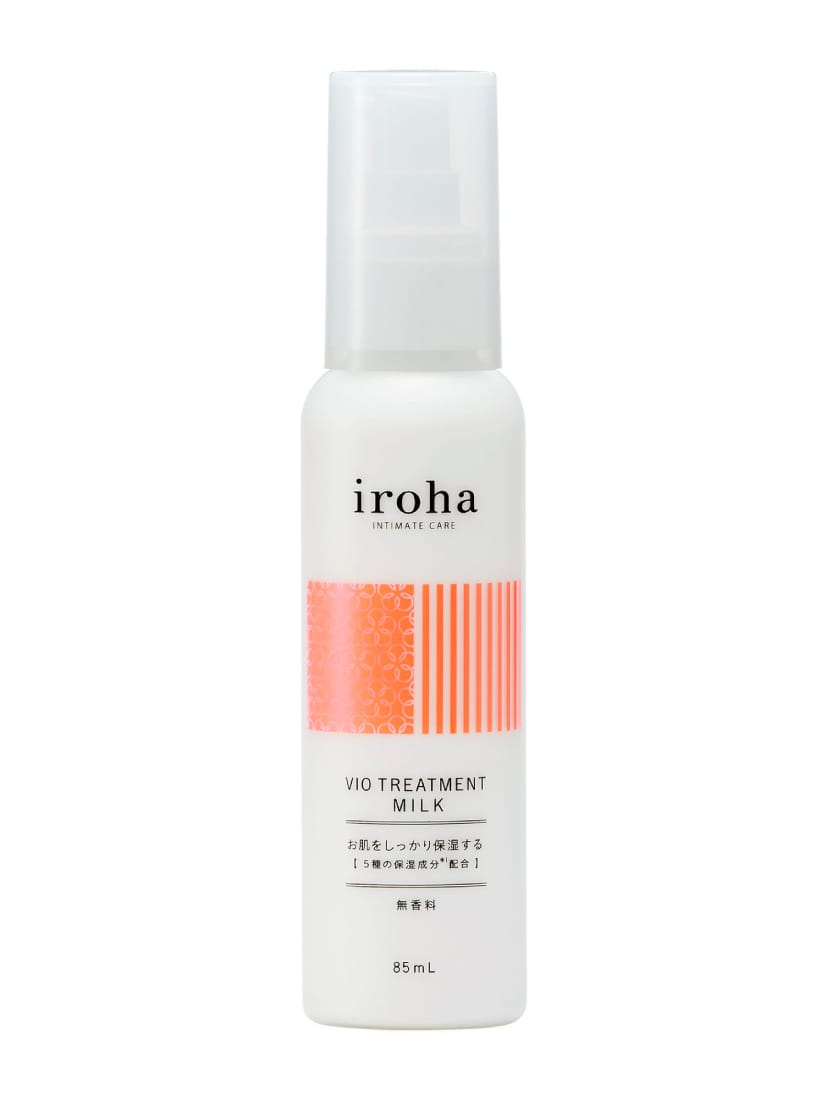 iroha VIO TREATMENT MILK Moisturizing Milk Lotion for Delicate Zones (85ml)