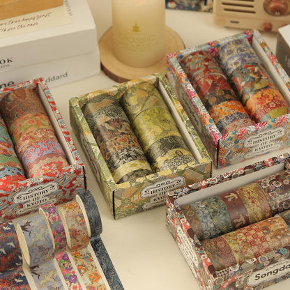 Songdao Kyoto Style Washi Masking Tape Set 12 Rolls